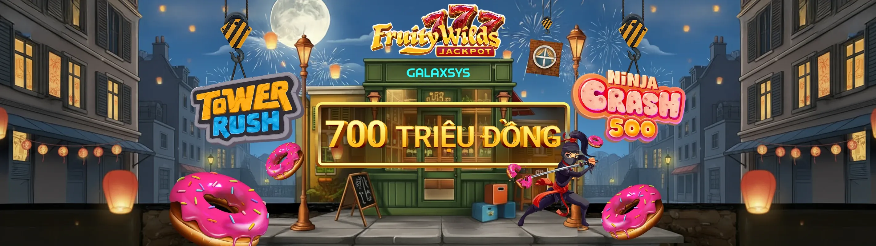 Hình ảnh chính của Slot Game 777loc game với các biểu tượng may mắn và hiệu ứng lấp lánh